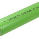Pile au lithium rechargeable 18650 3200 mAh, 3.7V