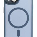 Étui rigide pour iPhone14 coque bleue