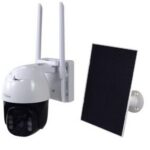 Caméra Wi-Fi IP avec panneau solaire 4 MP