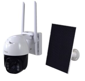 Caméra Wi-Fi IP avec panneau solaire 4 MP