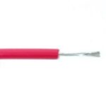 Fil 1 conducteur 24 AWG multibrins rouge
