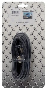 Câble de raccordement PL259 de 21 pieds