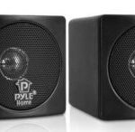 Haut-parleur mini cube 3" noirs 100 Watts (Paire)