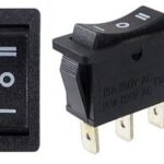Interrupteur ON-OFF-ON S.P.D.T. 125/250V