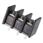 Bornier à souder 300V  25 ampères - 3 contacts