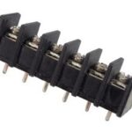 Bornier à souder 300V  25 ampères - 6 contacts