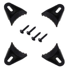 Paquet de 4 attaches pour grilles à haut-parleur