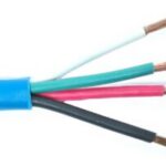 Fil mural pour haut-parleur 4 cond./14 AWG