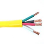 Fil mural pour haut-parleur 4 cond./12 AWG