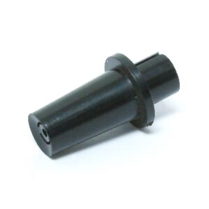 Bouton de contrôle en plastique noir