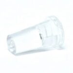 Bouton de contrôle en plastique transparent