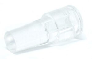 Bouton de contrôle en plastique transparent