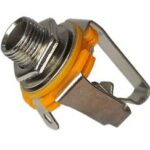 Réceptacle 1/4" (6.35 mm) femelle stéréo à souder