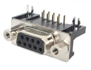 Connecteur DB-9 femelle pour PCB