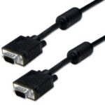 Câble VGA mâle à mâle avec ferrite - 25 pieds