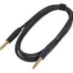 Câble audio stéréo Digiflex 6.3 mm M / M - 6'