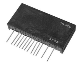 Circuit intégré STK7406 à 13 contacts
