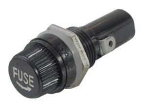 Support rond pour fusible AGC