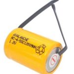 Batterie rechargeable 4/5 sub-C avec tab -1200 mAh