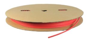 Gaine thermorétractable rouge - 1/4" (6 mm)