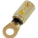 Terminal en anneau pour fil de 4 AWG