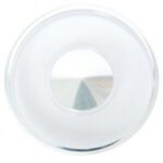 Bouton de contrôle en plastique transparent