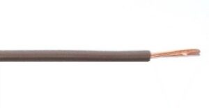 Fil 1 conducteur 20 AWG multibrins brun
