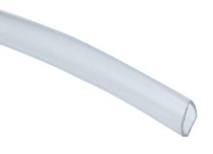 Tube de caoutchouc clair de 1/64" (0.0468cm)