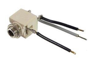 Réceptacle 1/8" (3.5mm) femelle mono à souder