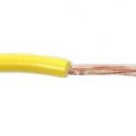 Fil 1 conducteur 16 AWG multibrins jaune