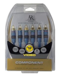 Câble vidéo composante - 12 pieds