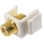 Union keystone femelle à femelle pour connecteur F