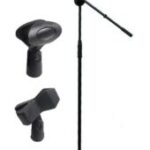 Support pour microphone avec trépied