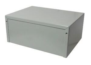 Boîtier en métal Hammond 1411R - 8" x 6" x 3.5"