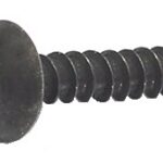 Vis à bois noire #8 x 3/4" de longueur