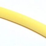 Gaine thermorétractable jaune - 1/4" (6 mm)