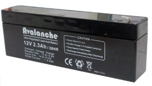Batterie rechargeable 12 Volts 2.3Ah