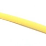 Gaine thermorétractable jaune - 1/8" (3 mm)