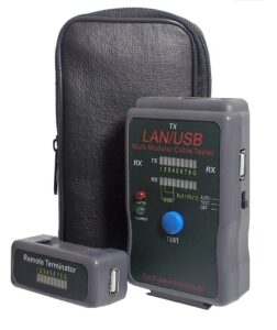 Vérificateur de câbles RJ45 / RJ11 / USB-A / USB-B