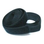 Velcro noir - 1 mètre