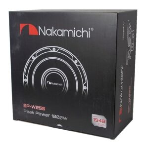 Subwoofer Nakamichi SP-W25S 4 ohms de 10" – Image 5