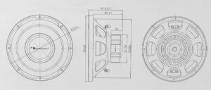 Subwoofer Nakamichi SP-W31D de 12" double bobine – Image 4