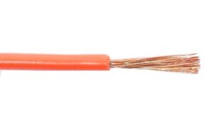 Fil 1 conducteur 16 AWG multibrins orange