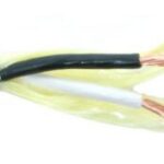 Câble d'alimentation blanc 2 conducteurs - 18 AWG