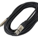 Câble Digiflex 1/4" male mono to XLR femelle - 25'