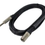 Câble Digiflex 1/4" mâle stéréo à XLR mâle - 15'
