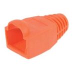 Couvert orange pour connecteur ( boots pour RJ-45)