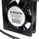 Ventilateur en métal 120 VAC - 92 x 92 x 25 mm