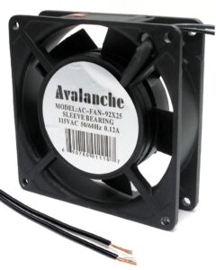 Ventilateur en métal 120 VAC - 92 x 92 x 25 mm