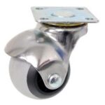 Roulette pivotante diamètre 1.5''